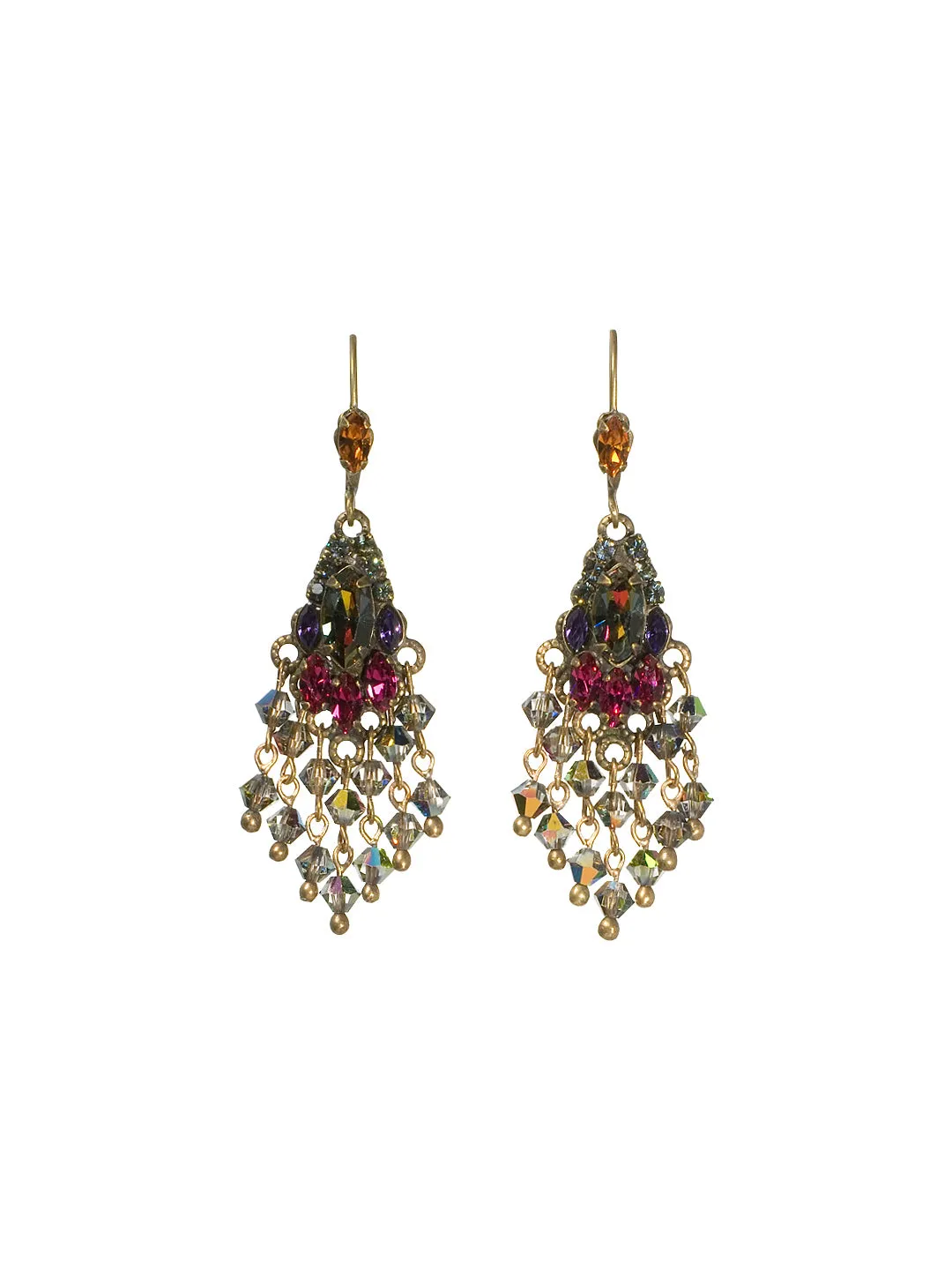 Chandelier Beaded Dangle Earrings - EBF8AGVO