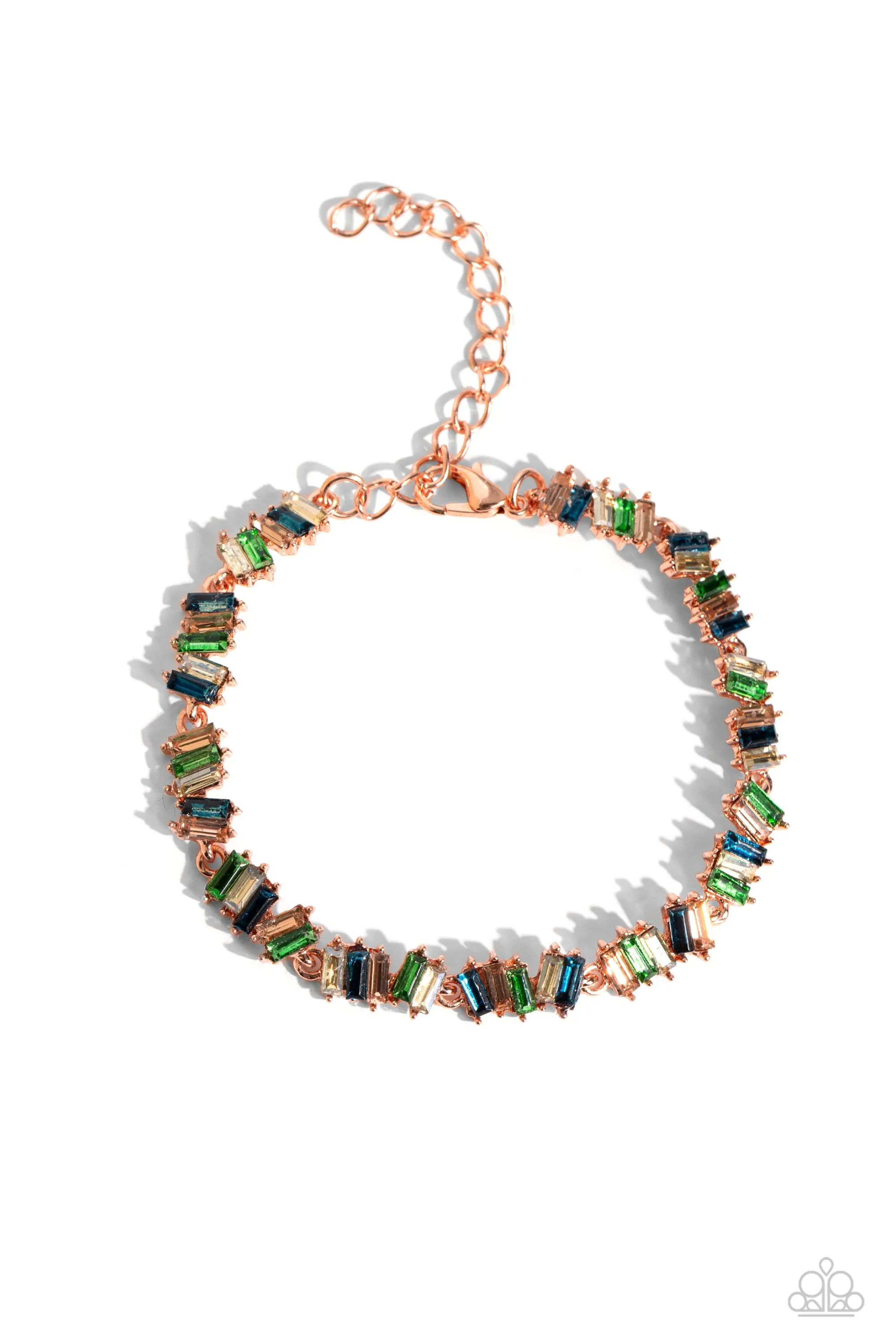 Emerald Ensemble - Copper Paparazzi Accessories