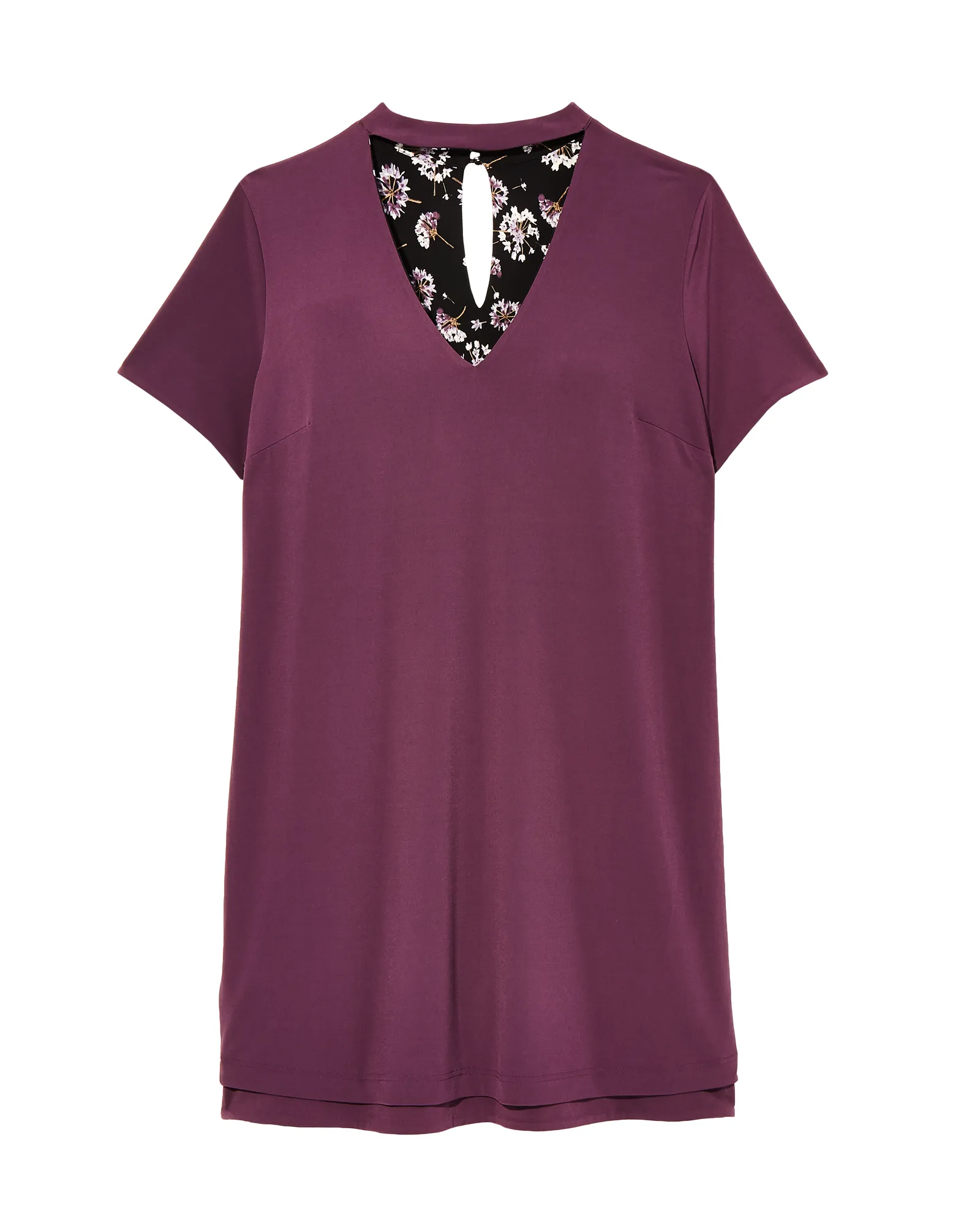 Riverview Reversible Dress | Black / Purple