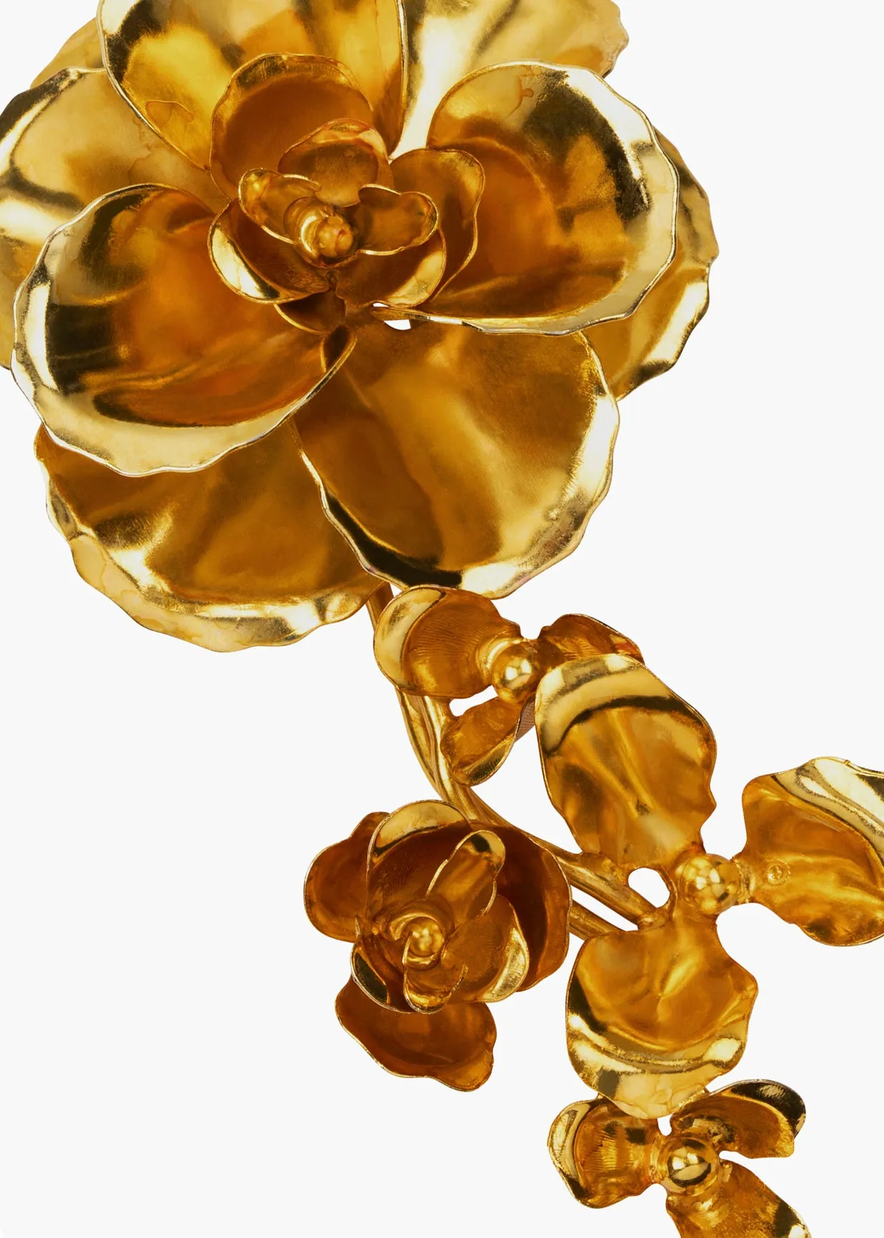 Rosaura Brooch -- Gold