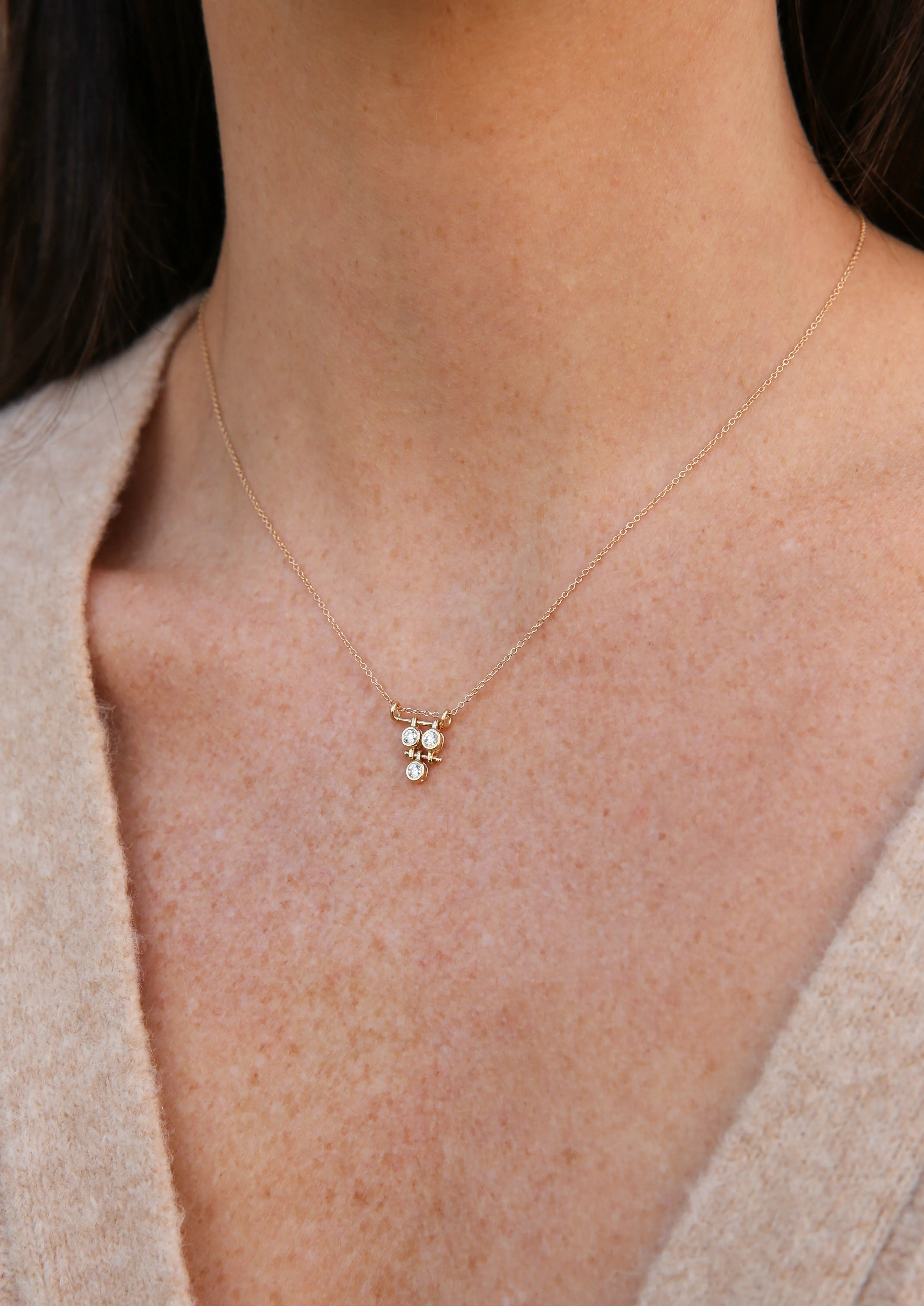 The Petite Diadem Drop Necklace